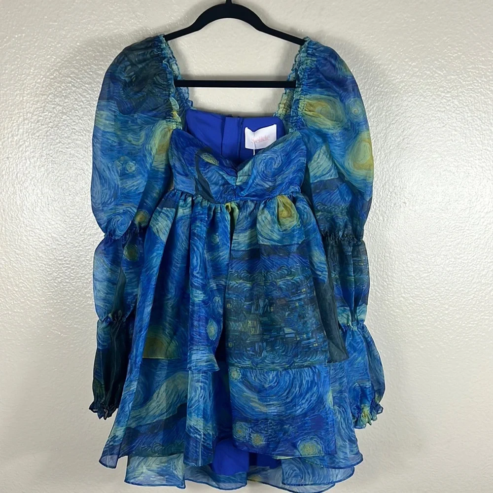 (SOLD) Selkie The Starry Night Moonlight Dress - Picture 7 of 14